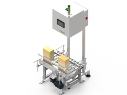 Máquina sistema para inspección del interior de cajas de botellas