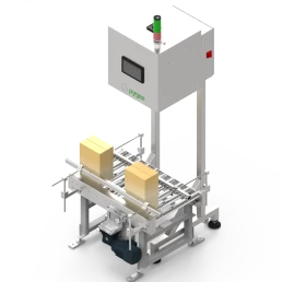 Máquina sistema para inspección del interior de cajas de botellas